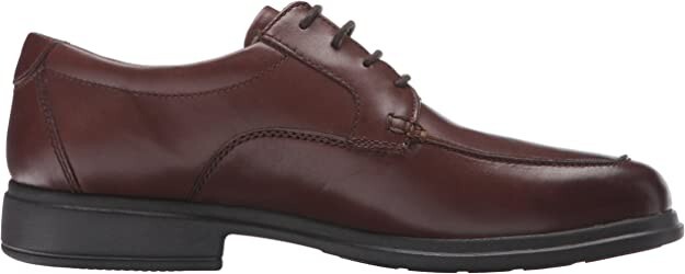 Men’s Bostonian Tifton Edge Oxford Dress Shoes, Brown Leather, 9M, NIB