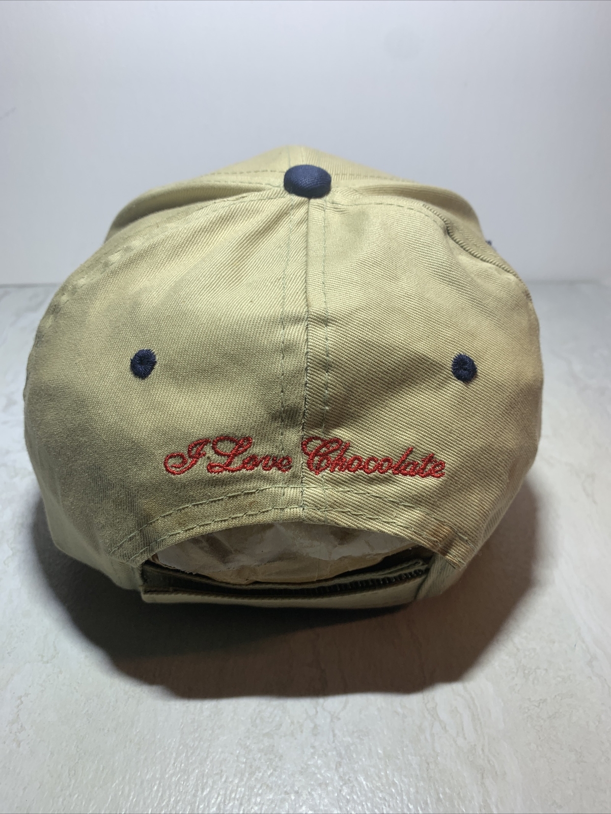 Russell Stover Candies 2 Tone Strapback Hat. OSFM