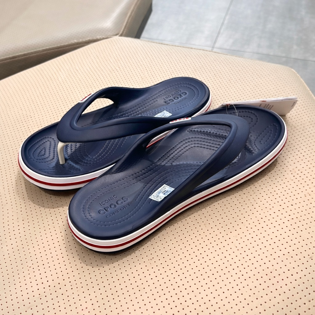 Crocs Bayaband Flip Flops Adult Sandals Men Women Unisex Comfort Shoes New