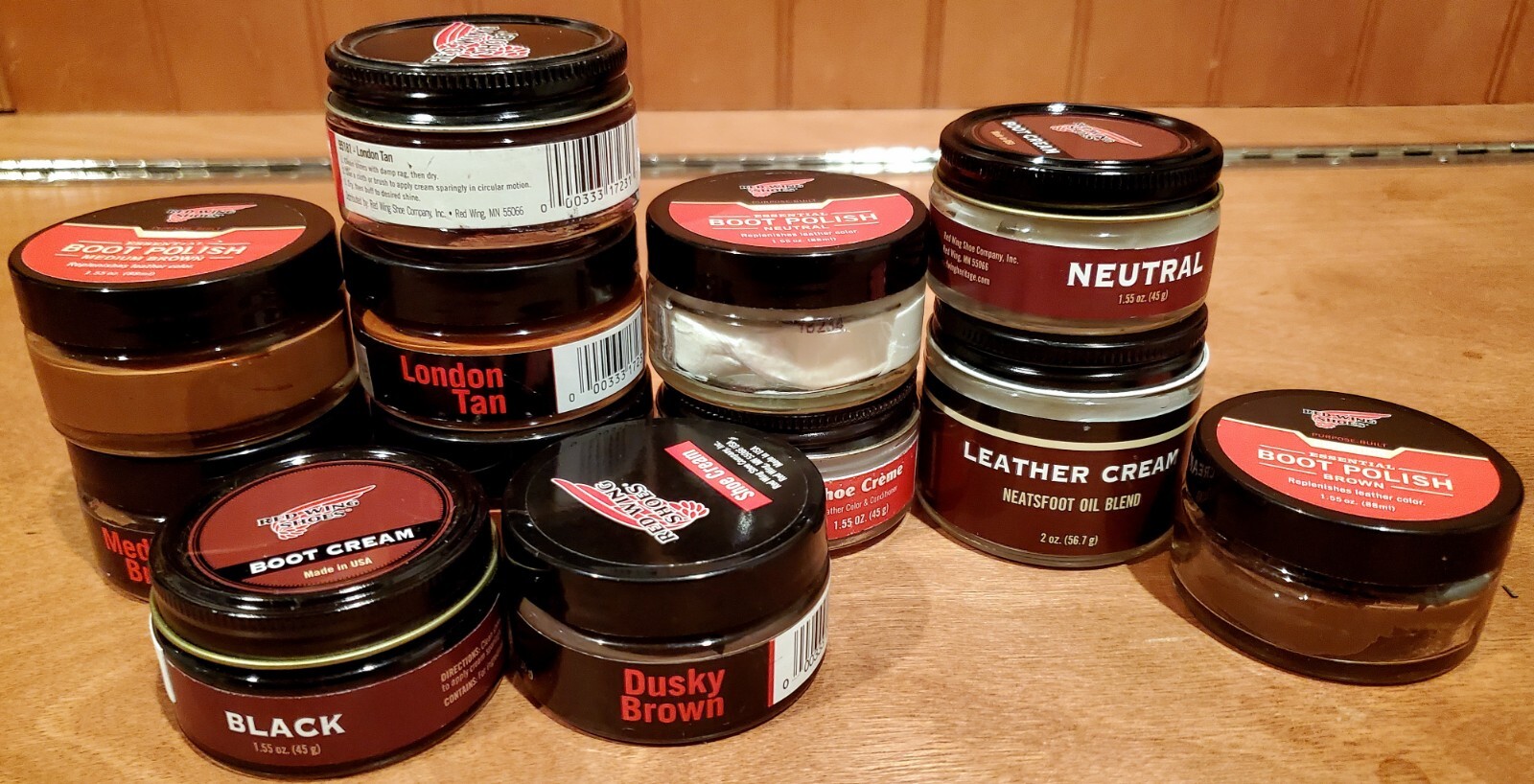 Red Wing Shoe Creams & Misc Care