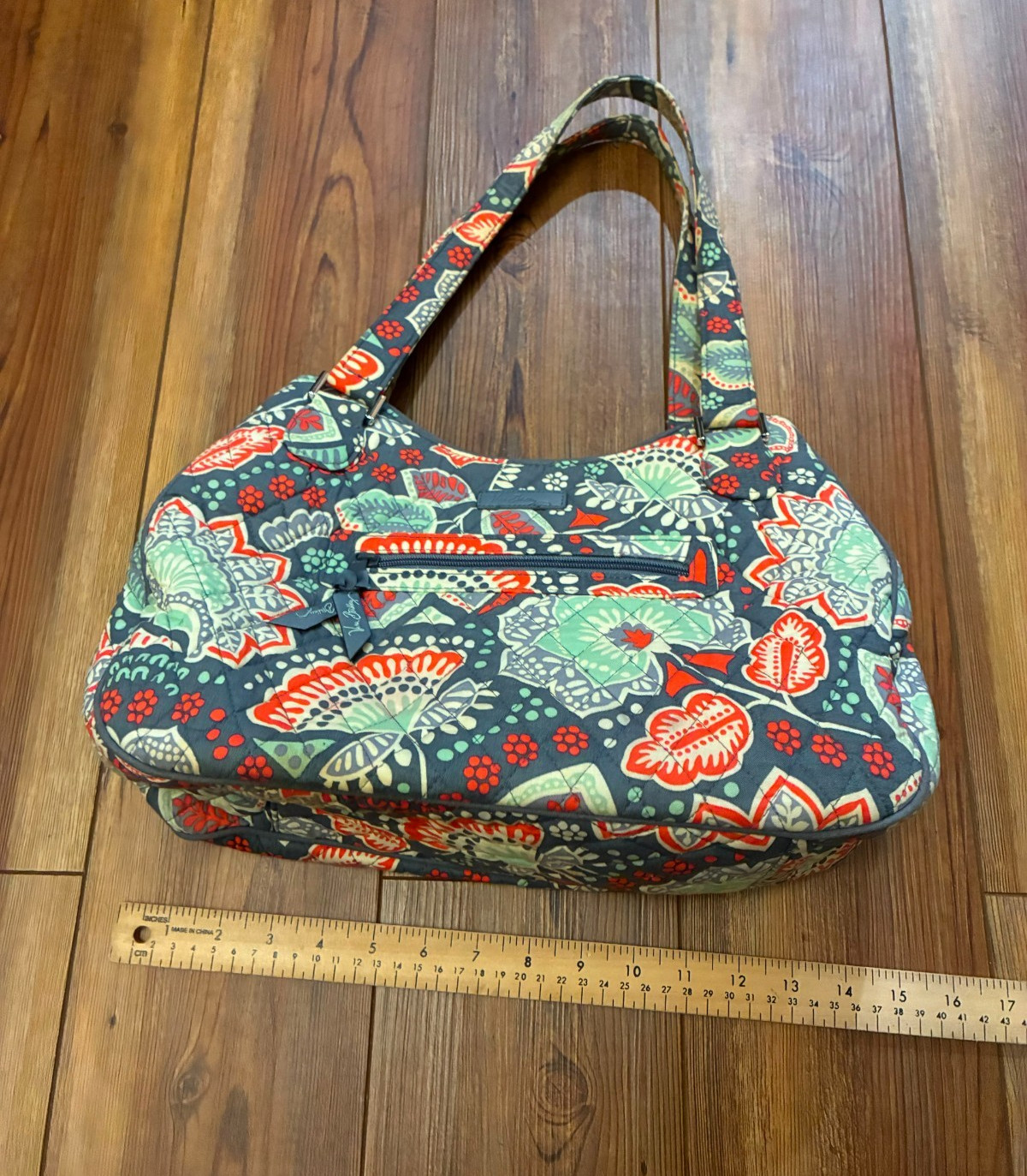 VERA BRADLEY Handbag NOMADIC Floral Quilted Shoulder Tote Handbag Zip 🔥FASTSHIP