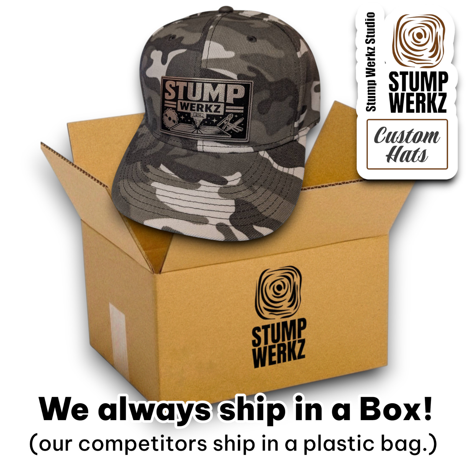 Custom Hat Trucker Hat Baseball Cap Personalized Your Logo or Art Design