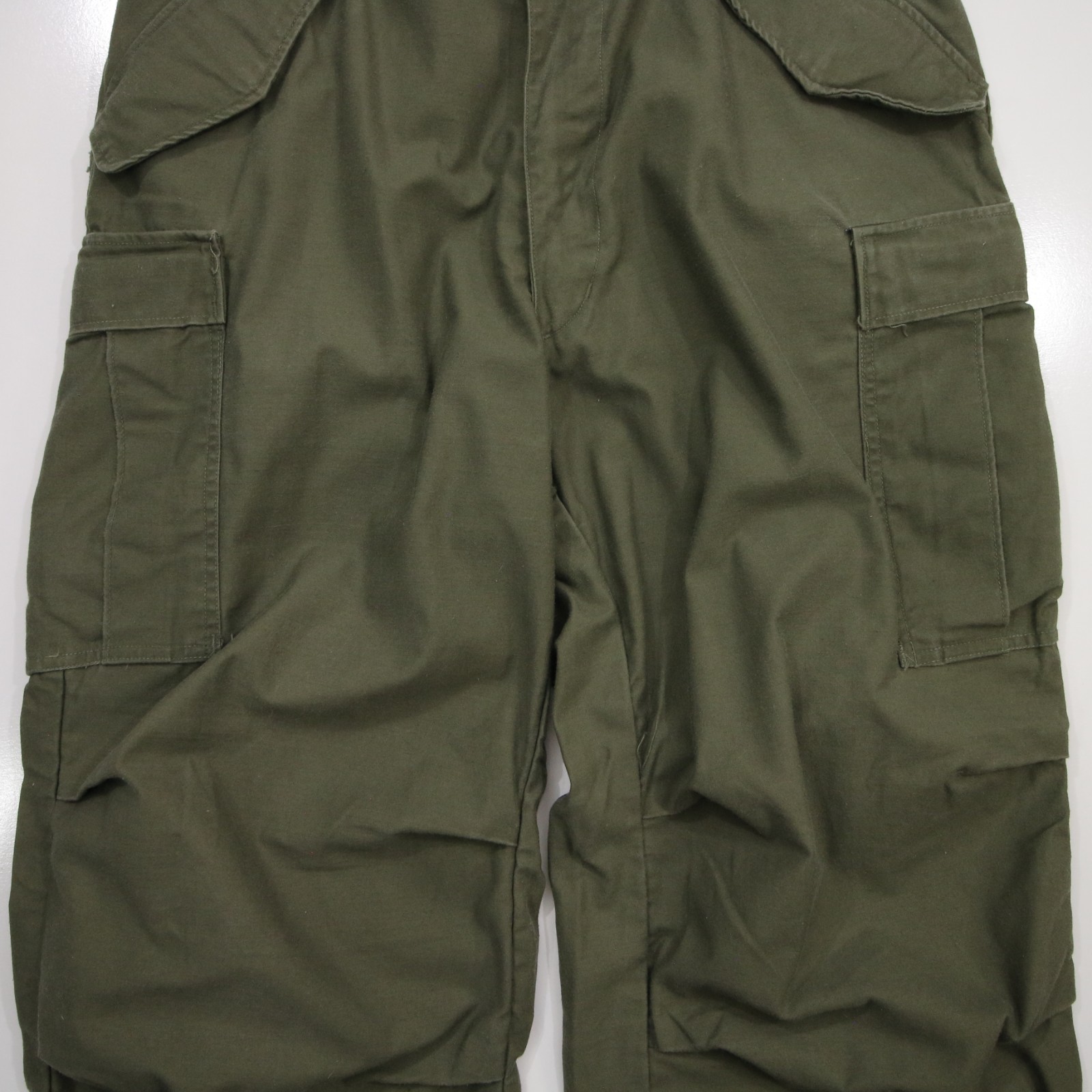 VTG Military M65 Combat Trousers US ARMY Fatigue OG-107 CARGO Field Pants M Reg