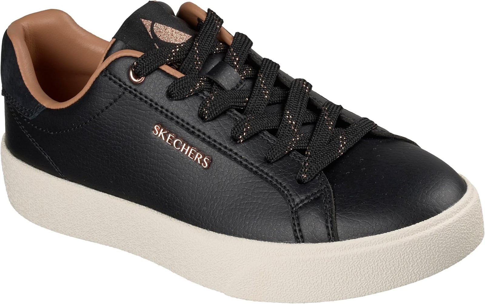 Skechers Womens Belmont – Black – 9