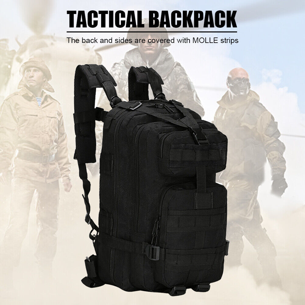 30L Large Military Tactical Backpack for Men Women Army 3 Days Assault Pack Bag