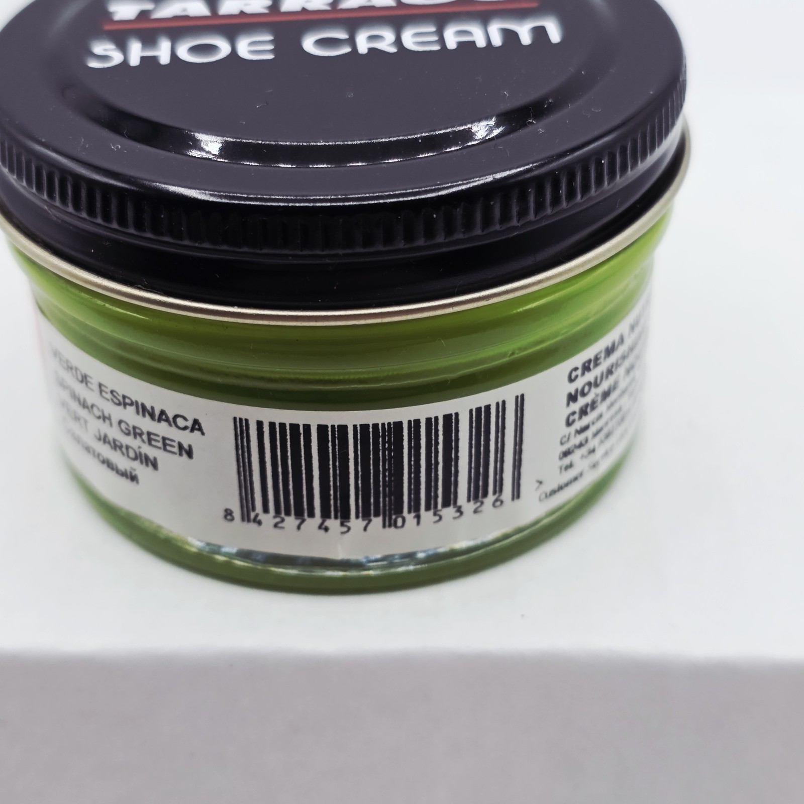 Tarrago Shoe Polish # 32 Spinach Green Cream Leather Protector 1.76 oz 50ml Boot