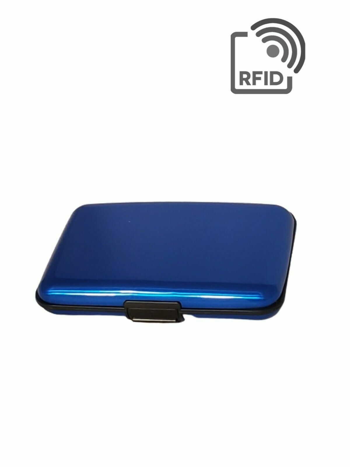 RFID Blocking Credit Card Aluminum ID case Hard Shell Wallet for Men or Women