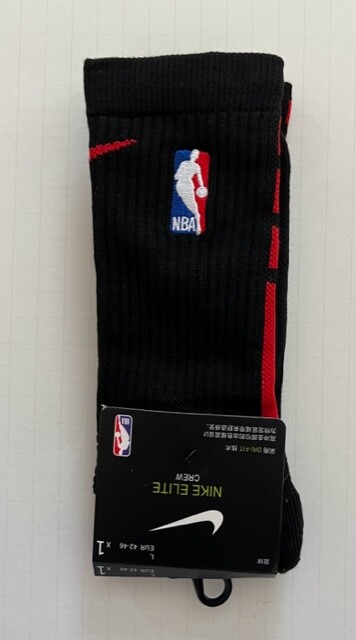 Nike NBA ELITE Crew Basketball Socks DRI-FIT Size Large. **Many Colors**