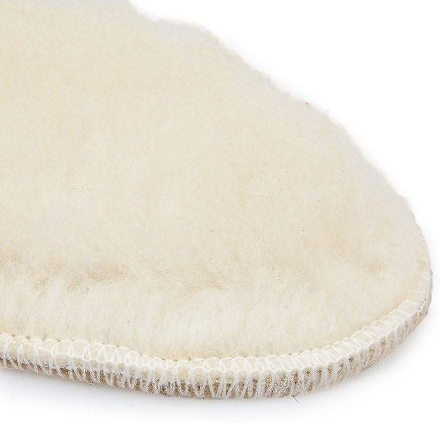 Ultra Soft 100% Sheepskin Insoles – Lightweight, Washable & Cozy Comfort 12×5