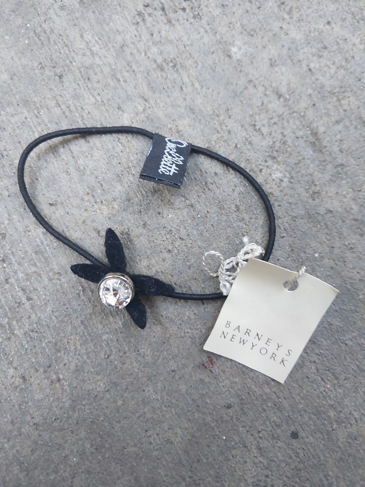 Jennifer Ouellette Hair Tie Rhinestone Barneys New York