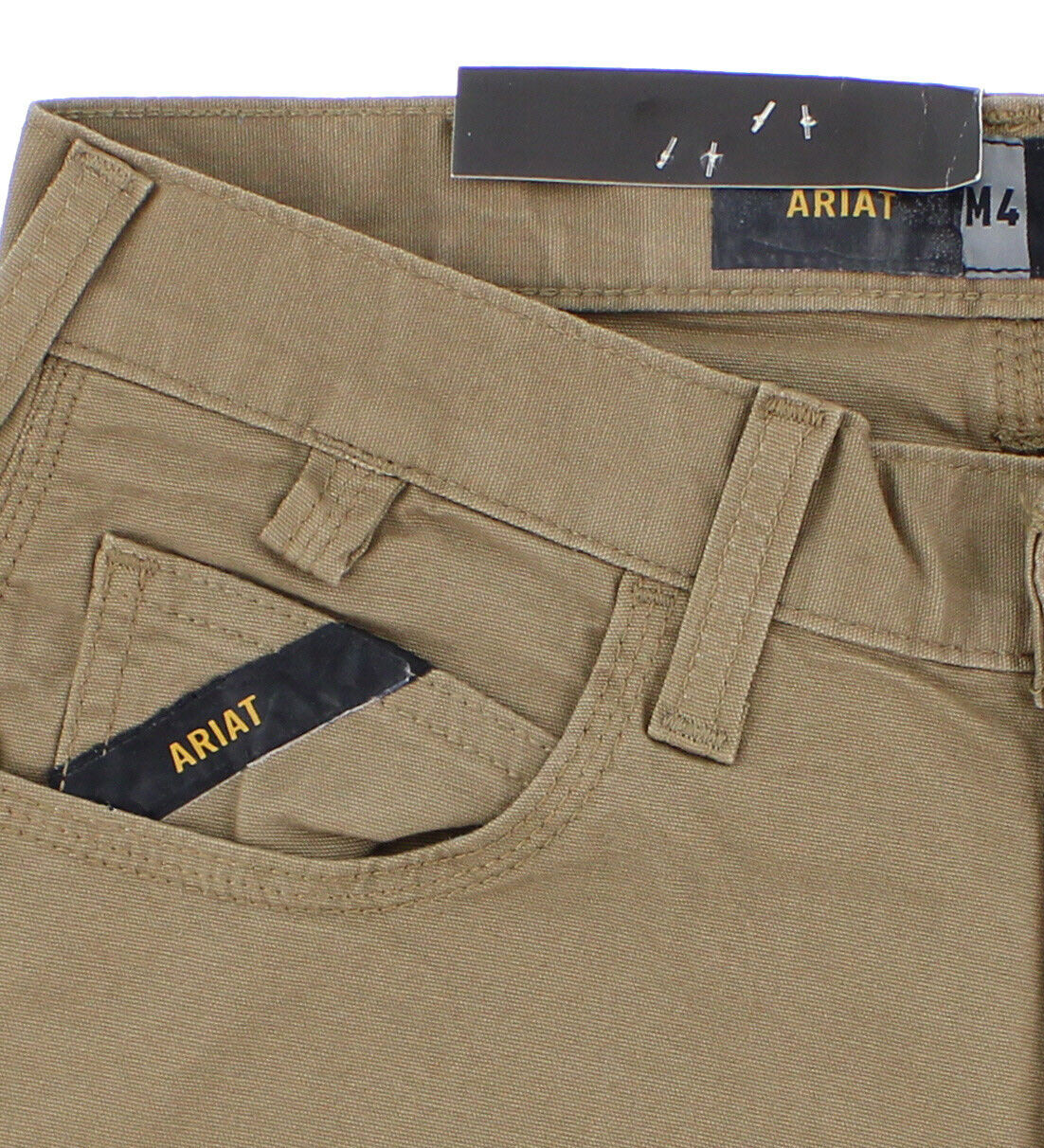 Ariat Work Rebar M4 Pants Men’s Relaxed Straight, 7-Pocket Carpenter DuraStretch