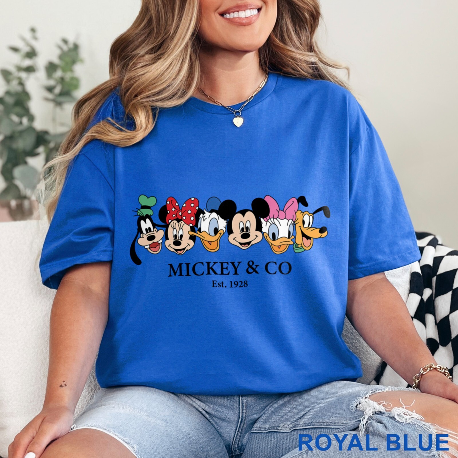 Vintage Mickey & Co 1928 Shirt, Mickey And Friends Shirt, Disneyland Tee, 202787