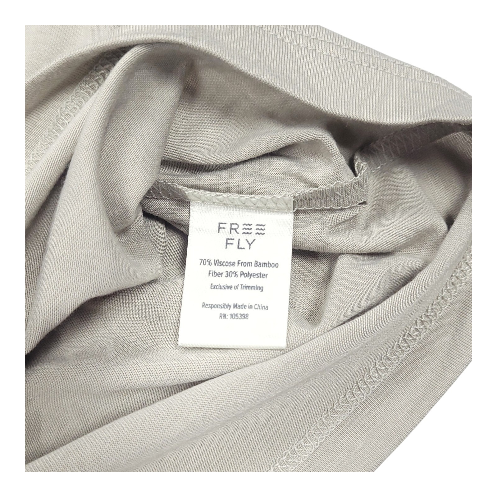 Free Fly Bamboo Lightweight Hoodie Mens Size MEDIUM Sandstone Color UPF 20 NEW