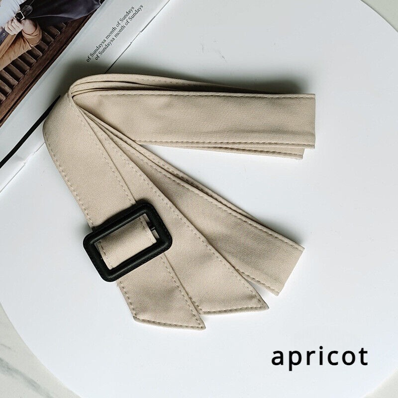 Waist Belt Waistband Buckle Replacement for Decorated Trench Overcoat Coat
