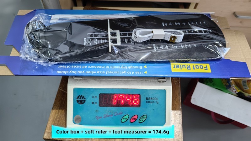 US Shoe Size Foot Measuring Gauge for Adults & Kids, Home Foot Measurement Tool