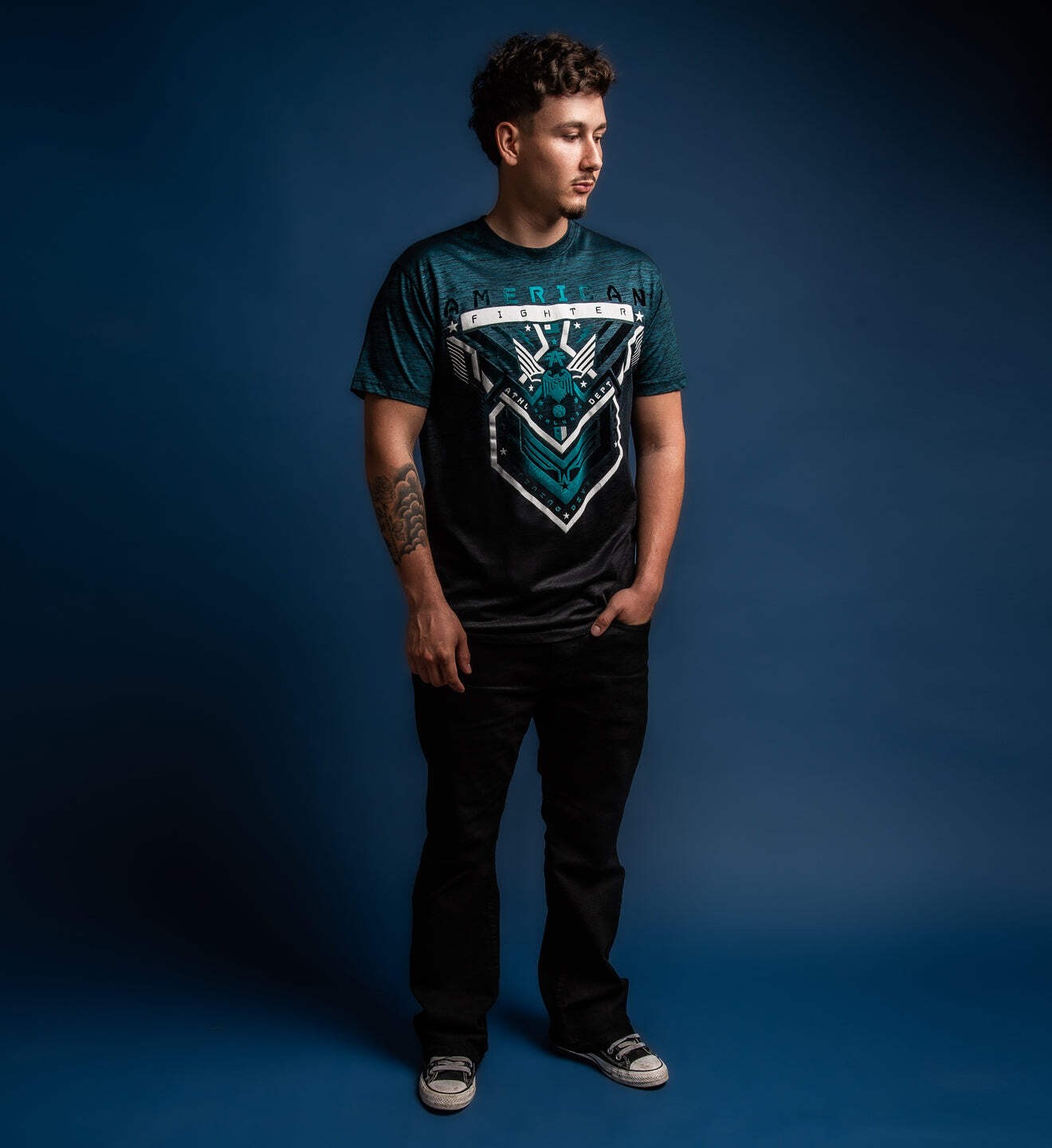 American Fighter Men’s T-shirt Sawgrass
