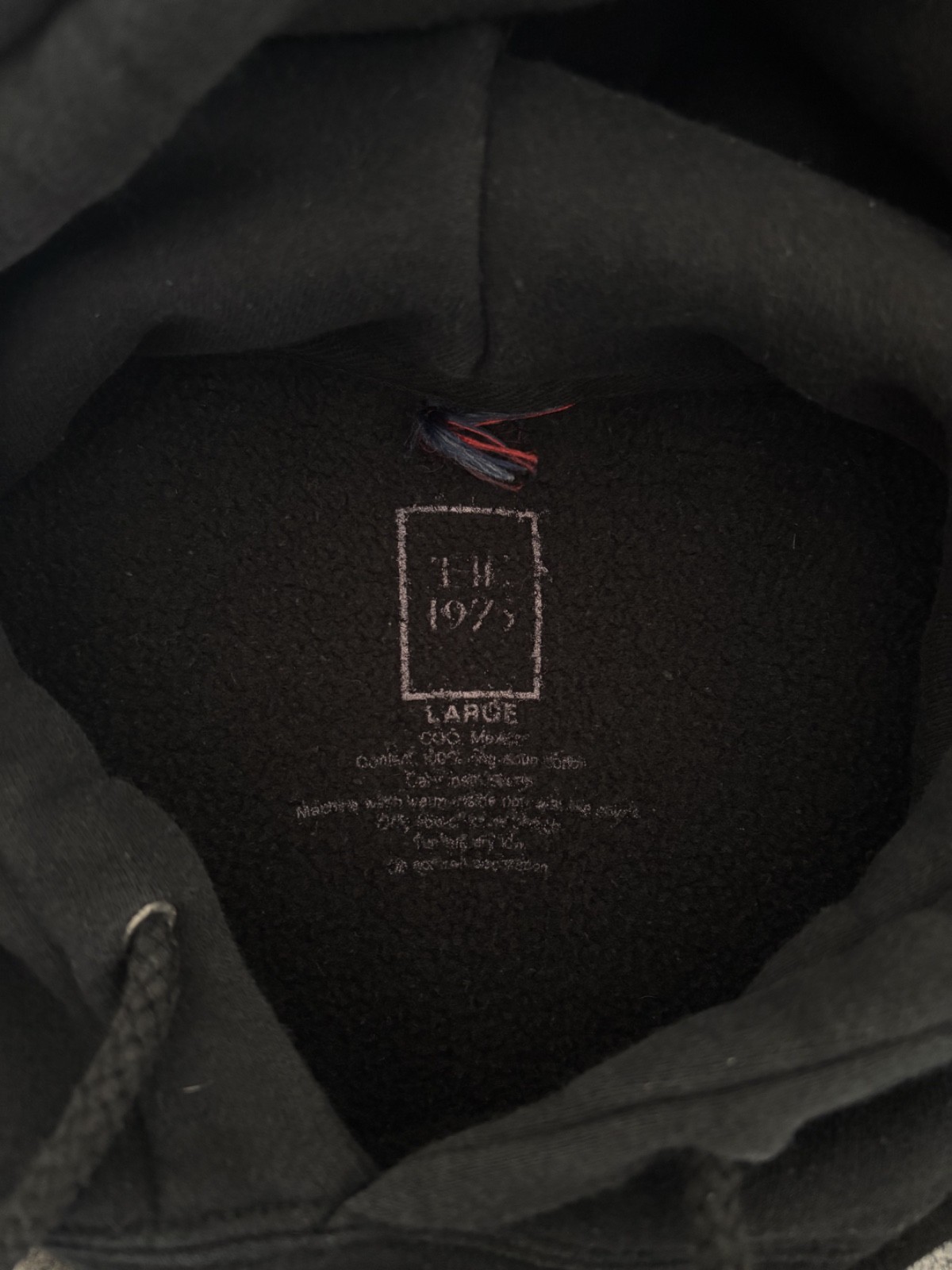 RARE the 1975 love me tour 2015 black hoodie tumblr matty healy see description
