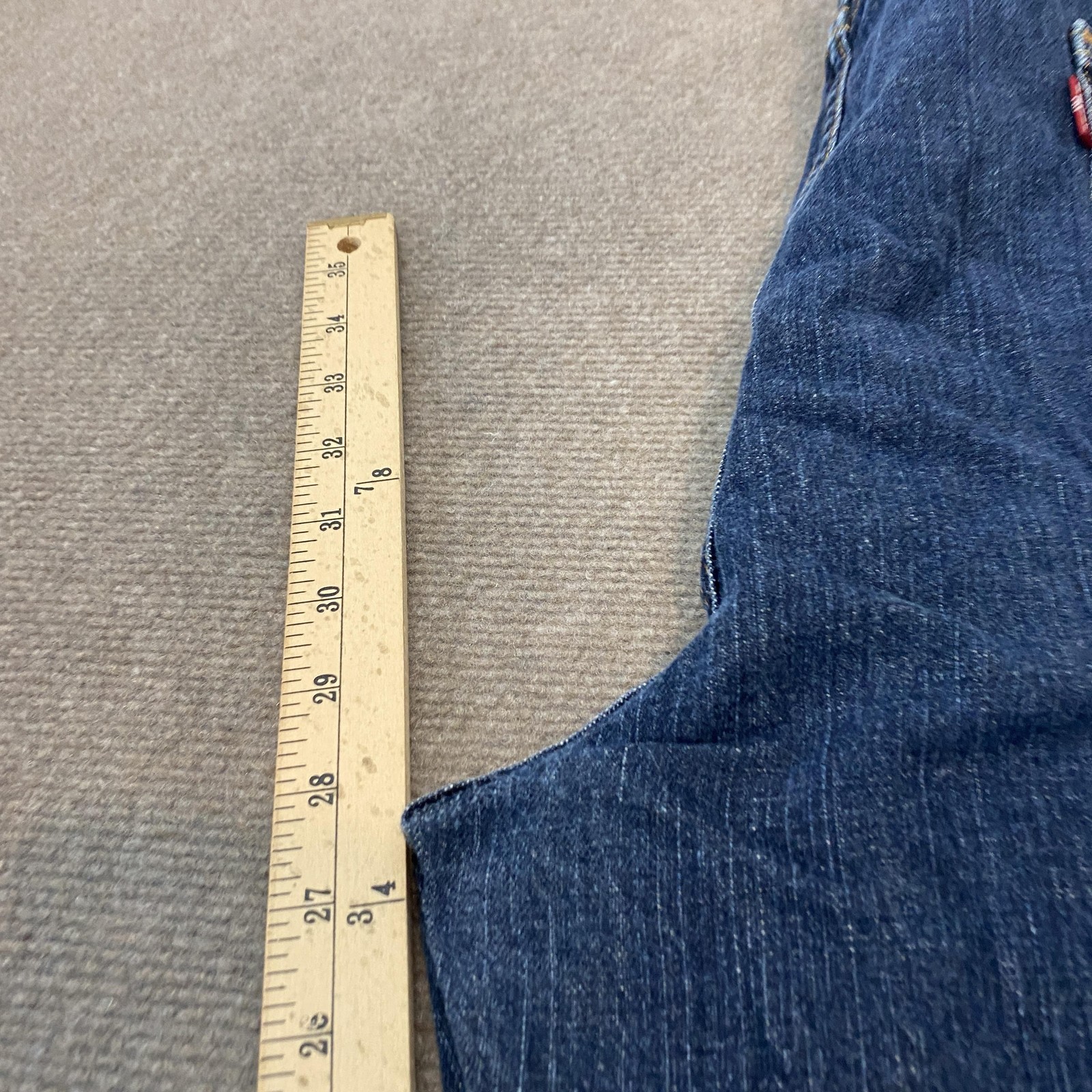 Levis 541 Jeans Mens 50 Fits 48×28 Blue Athletic Fit Straight Leg Denim