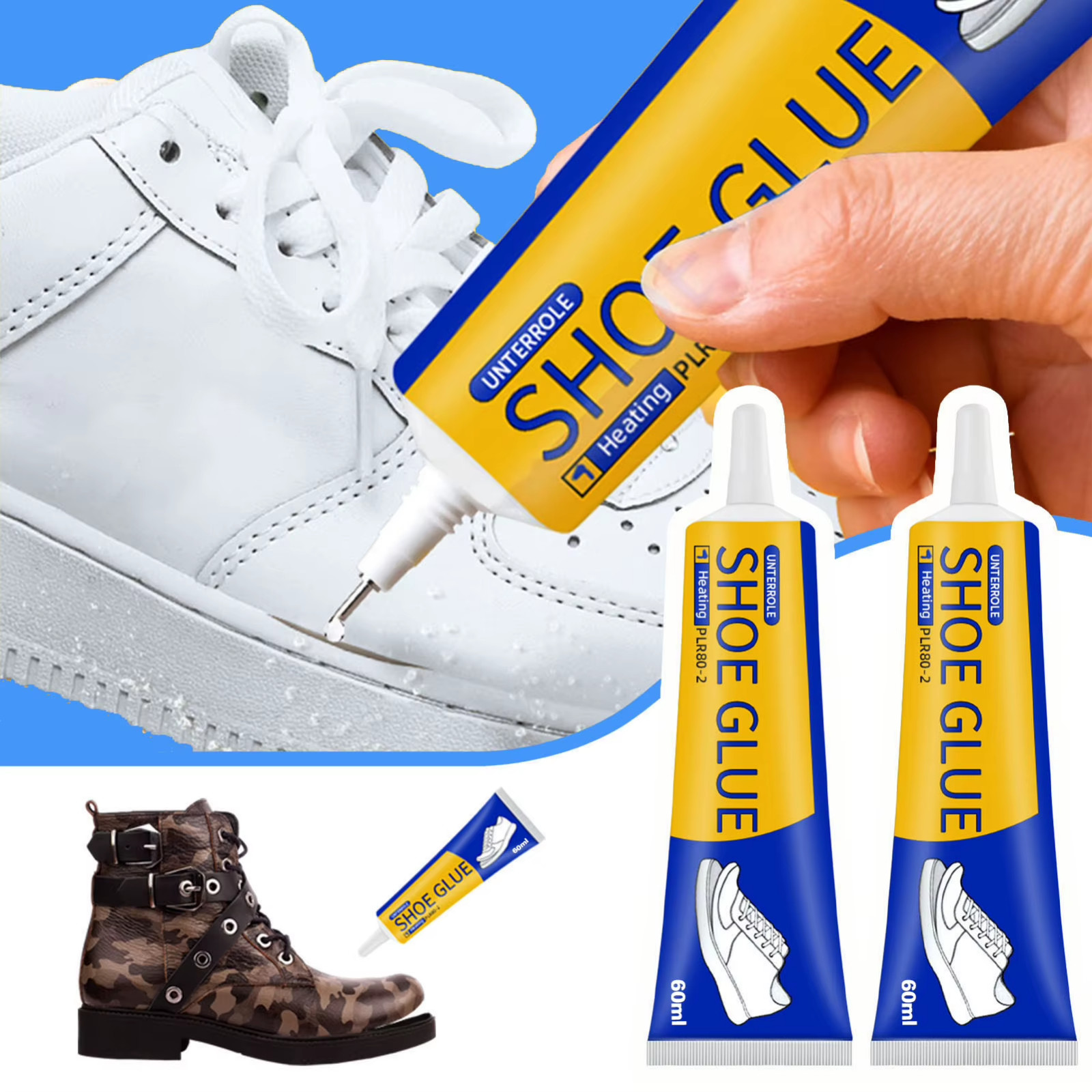 Super Strong Shoe Repair Glue Waterproof Adhesive for Sneakers Boots Leather****