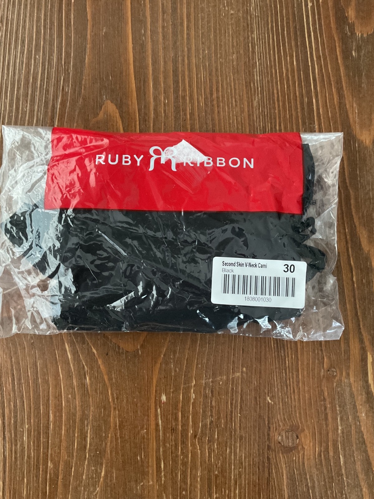Ruby Ribbon new Second Skin V-Neck Cami #1808