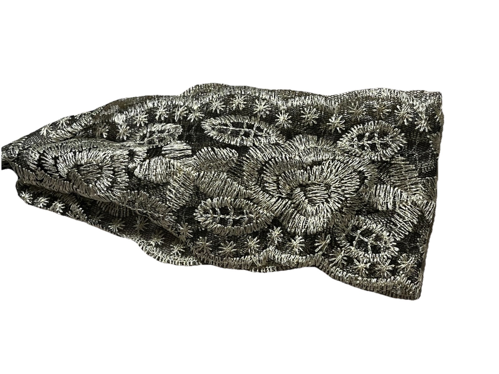 Women Lace Headband Stretch Hairband Elegant Wide Headwrap