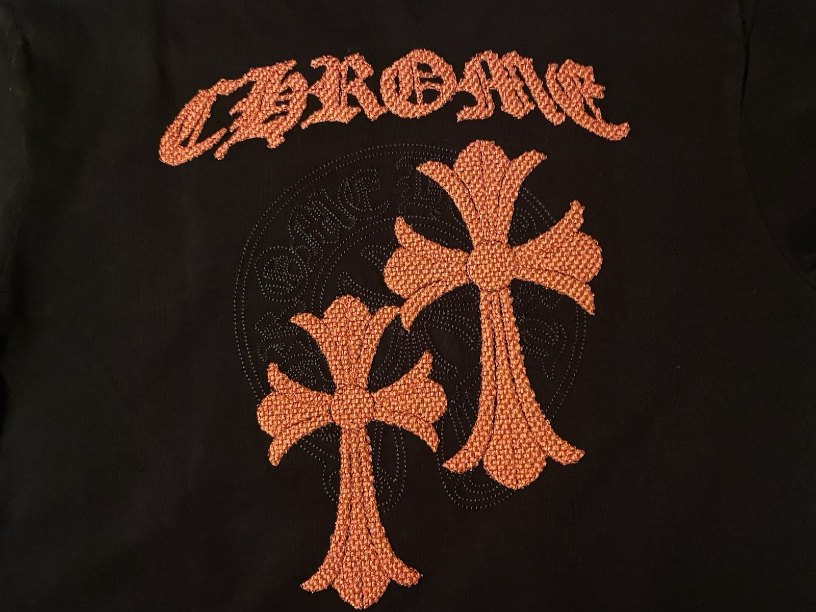 Chrome Hearts T-Shirt Multi Cross Design, Size M