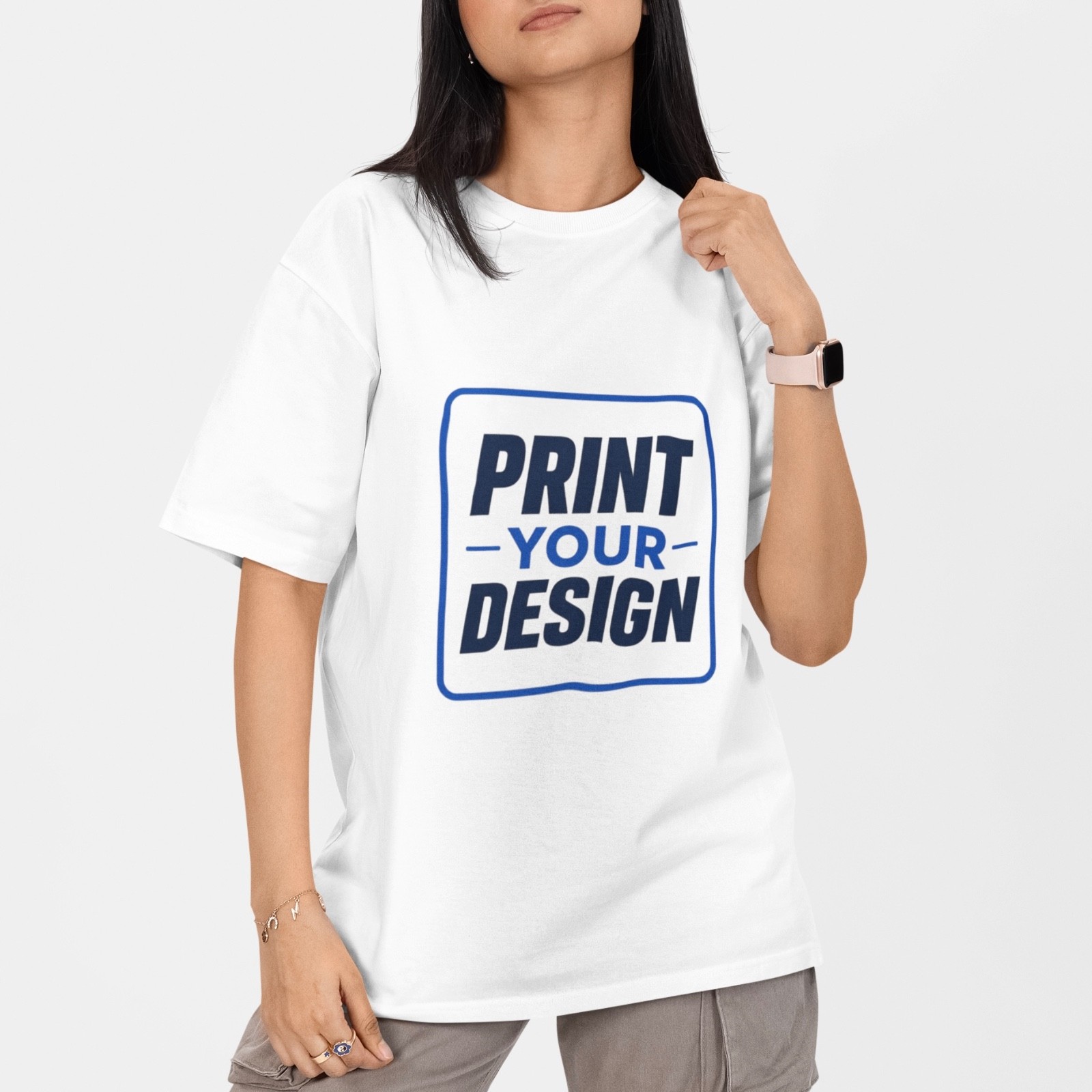 Print Your Design Custom T Shirt Personalized Logo Text Tee Custom Graphic Shirt