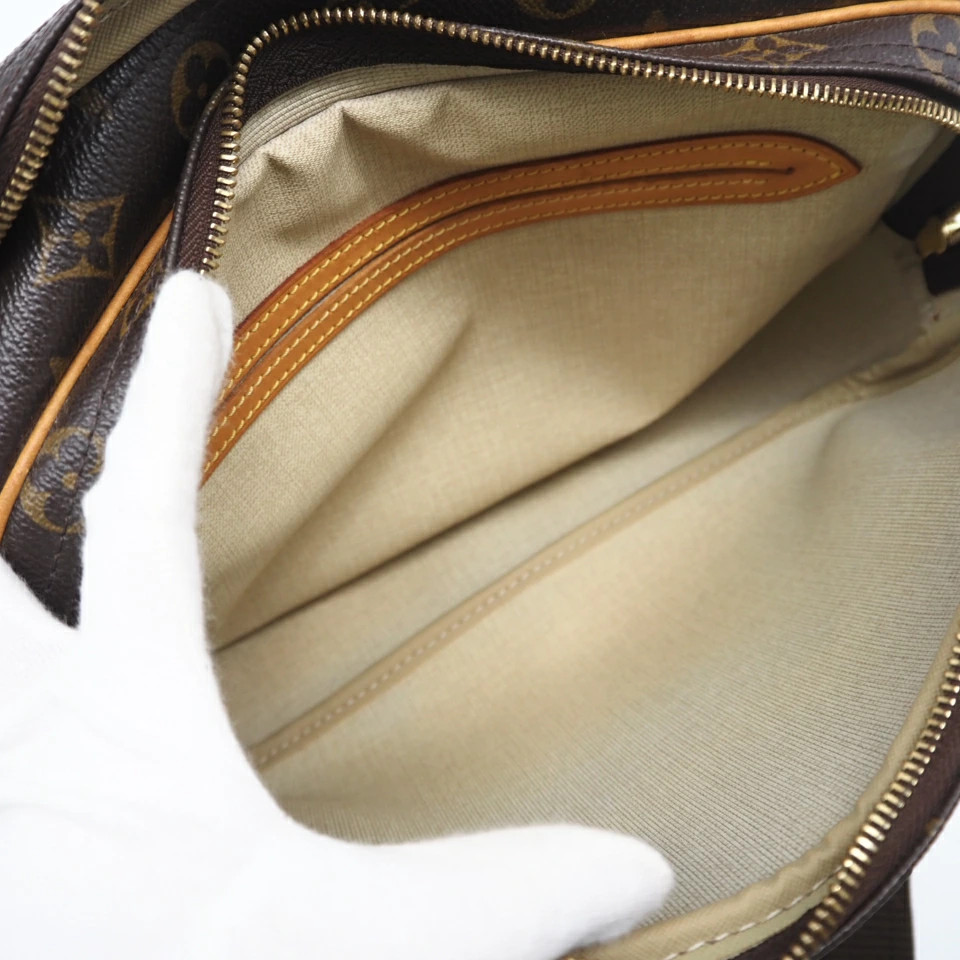 Returns accepted within 3 days LOUIS VUITTON Monogram Reporter PM M45254 Shoulde