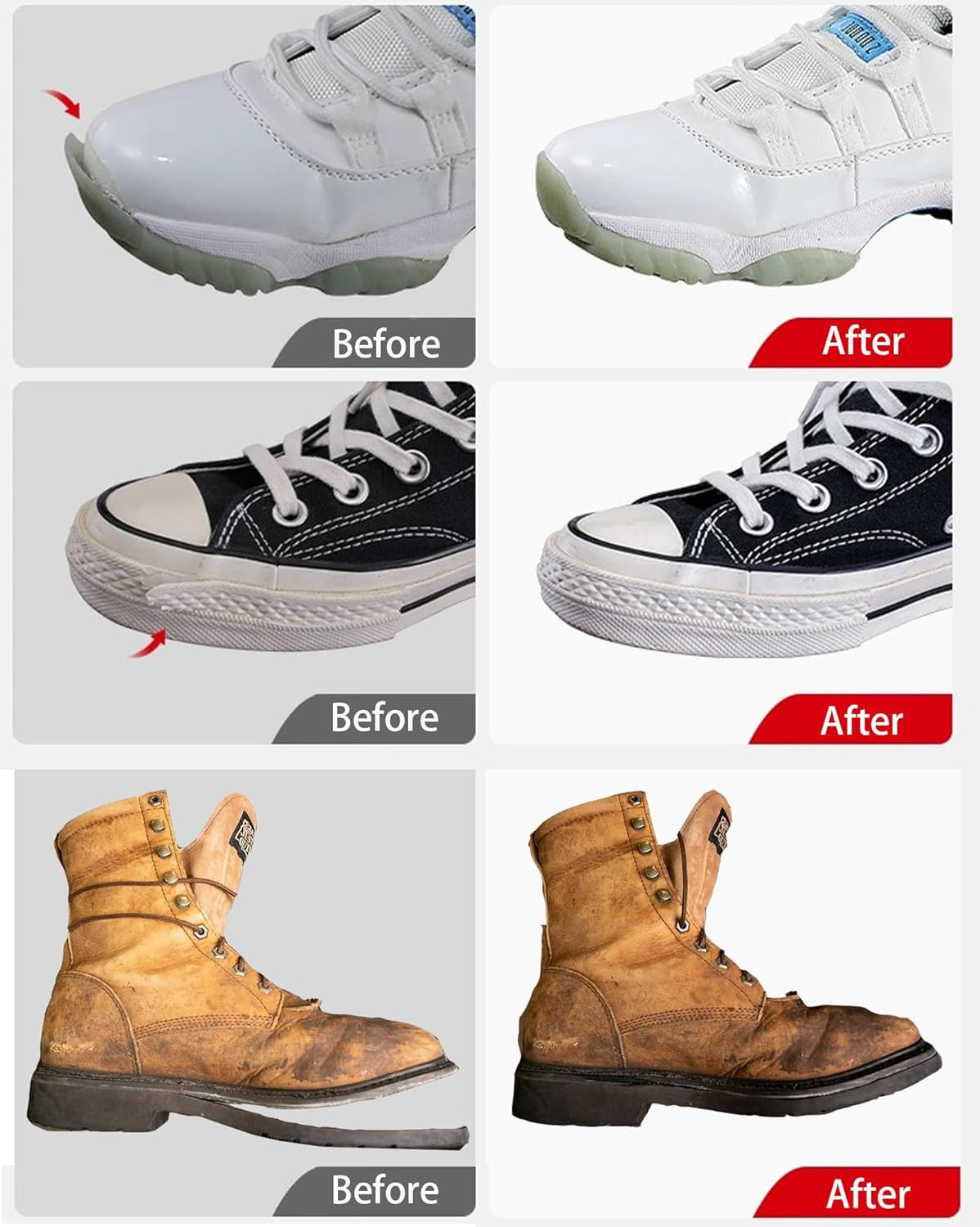 Shoes Glue Super Strong Adhesive Clear Repair Sole for Sneakers, Transparent Sea