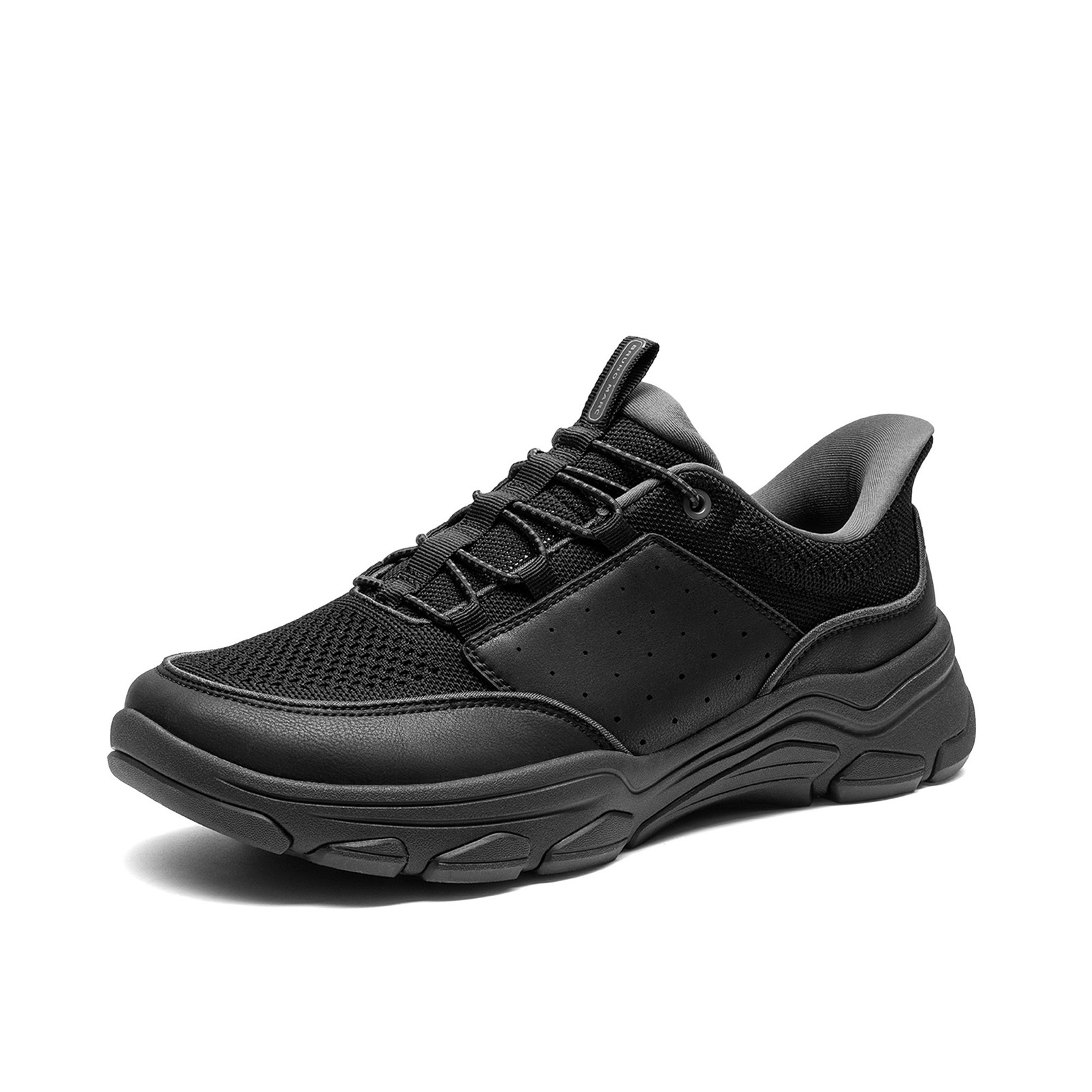 Men’s Slip-On Loafers Waterproof Wide Toe Non-Slip Comfortable Walking Shoes