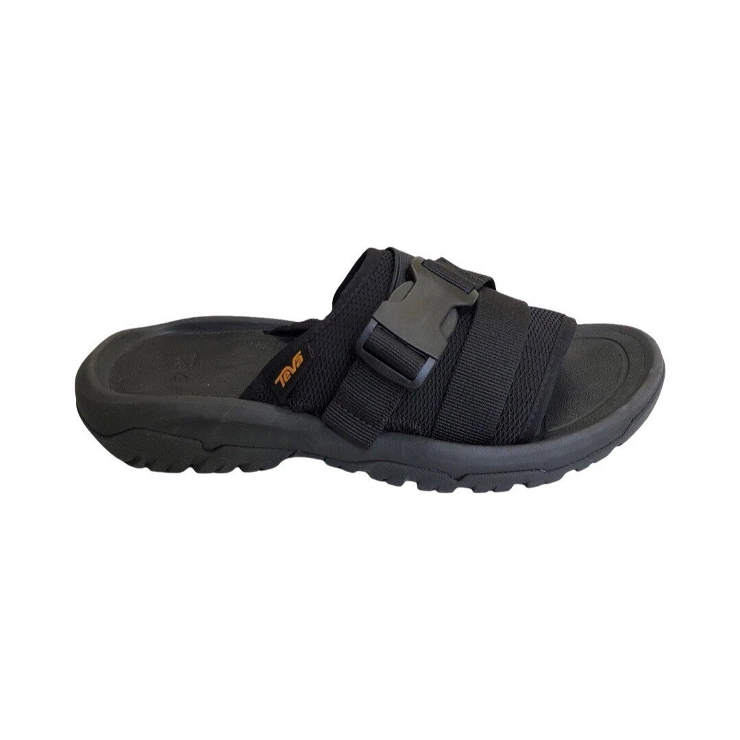 Teva Men’s Hurricane Verge Slide Sandals Black 1136230 Size Men 4 / Women 6