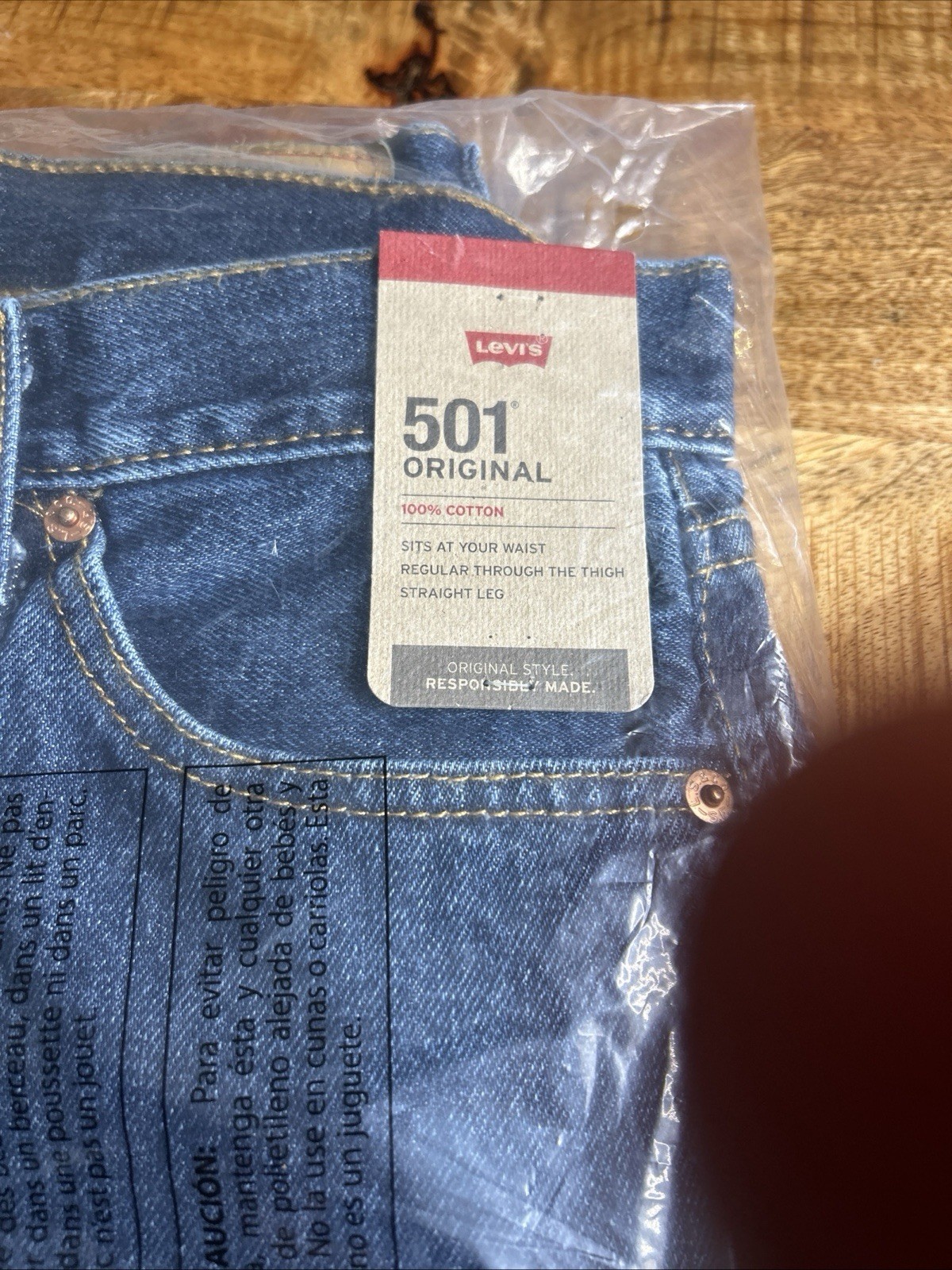 Levi’s 500 Series Men’s Blue Denim Jeans Regular Fit Mid Rise StraightZ#2