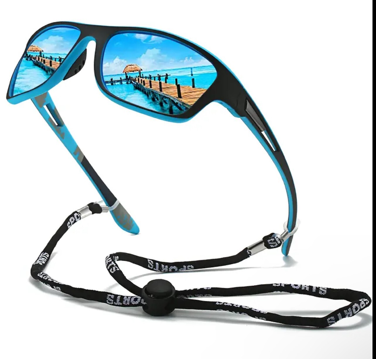 Polarized Sunglasses Men Outdoor Sports Driving Fishing Trendy Shades Running