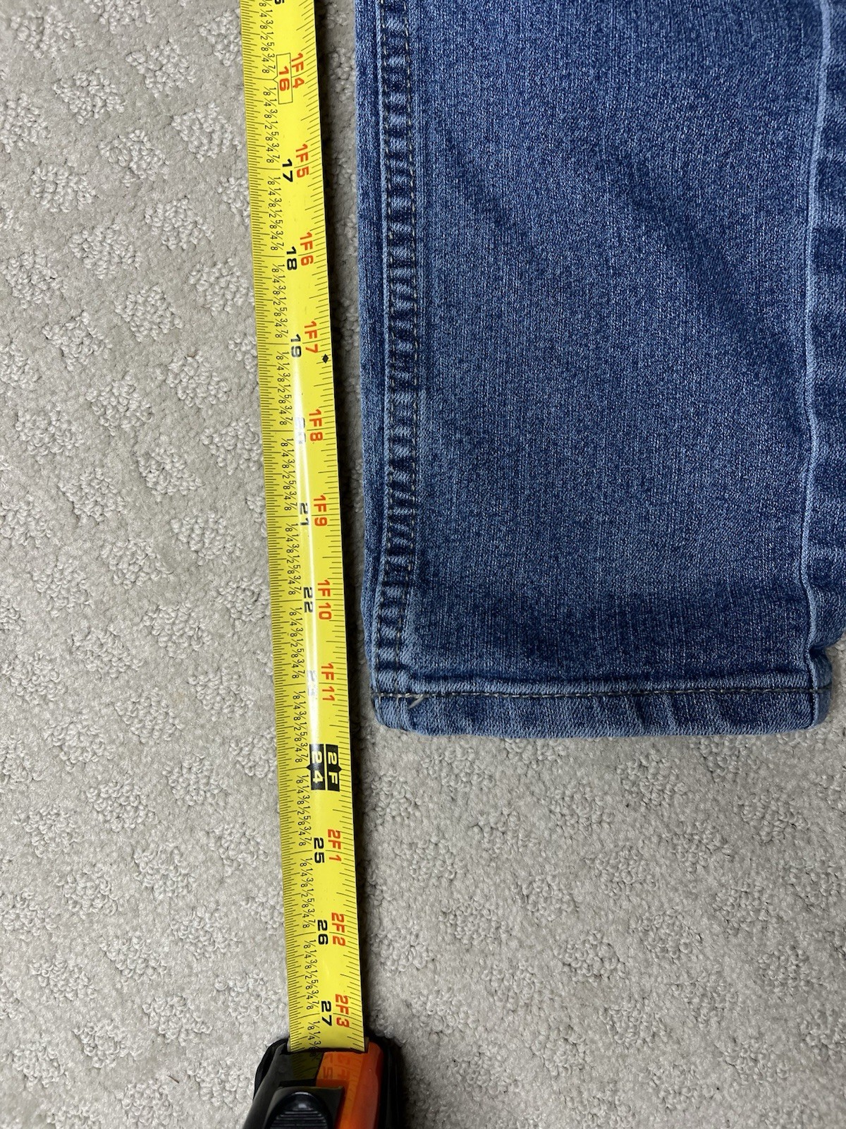 Levi’s 511 Boys Stretch Jeans Size 10 Reg 25×26 Adjustable Waist Blue