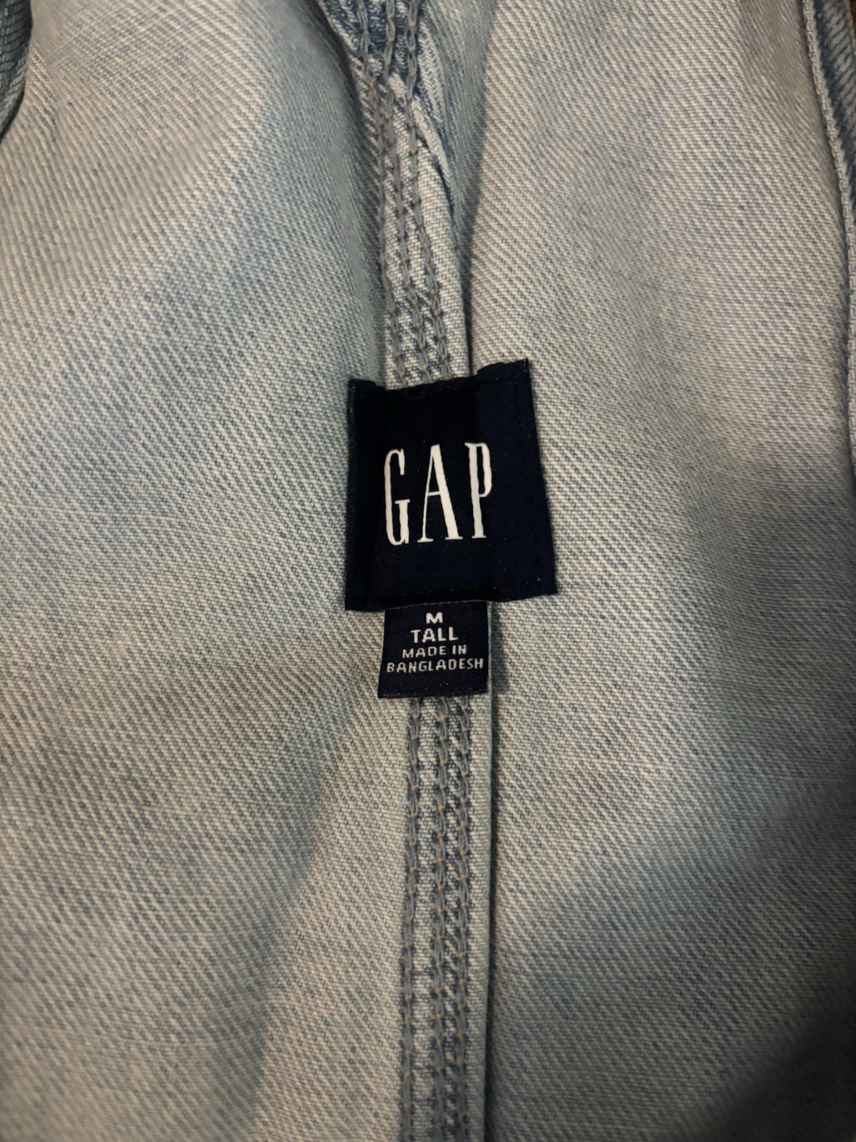 NWT MSRP $79 Women’s GAP Shortall Size Medium Tall – Color: Light Destroy