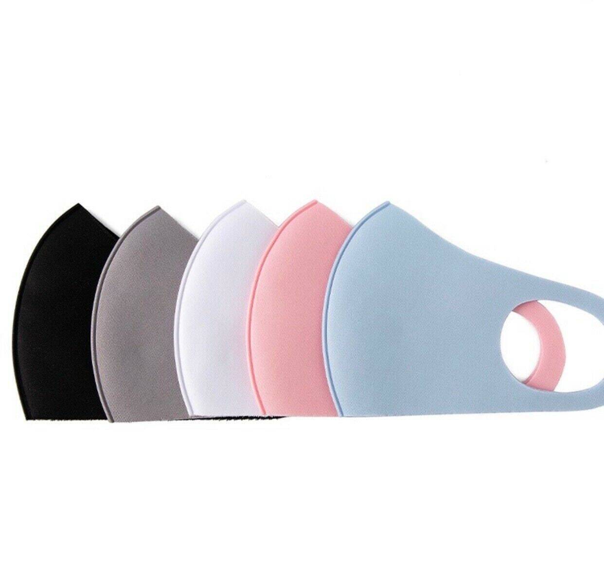 2 Pack Face Masks Washable Reusable Stretchy Variety Adult Child kid toddler