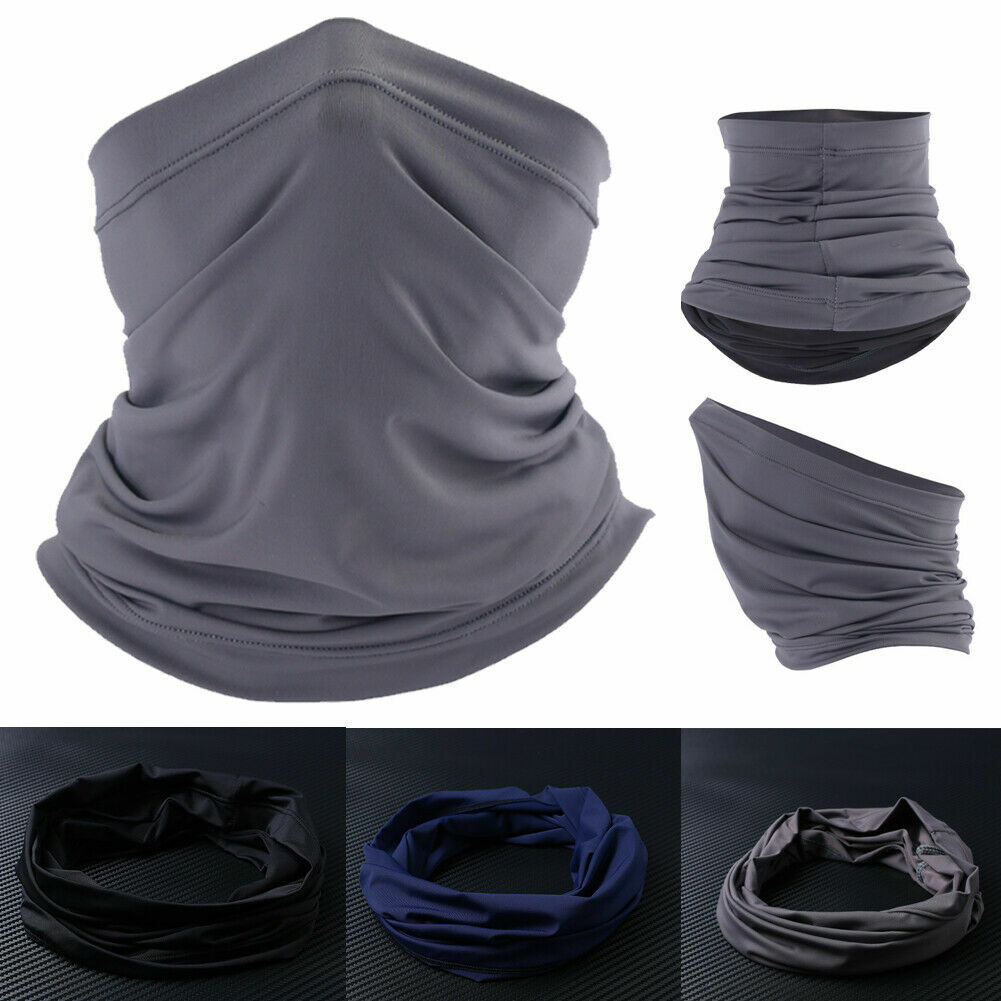 Balaclava Neck Gaiter Face Mask for Men Women UV Protection Bandana Scarf Cover