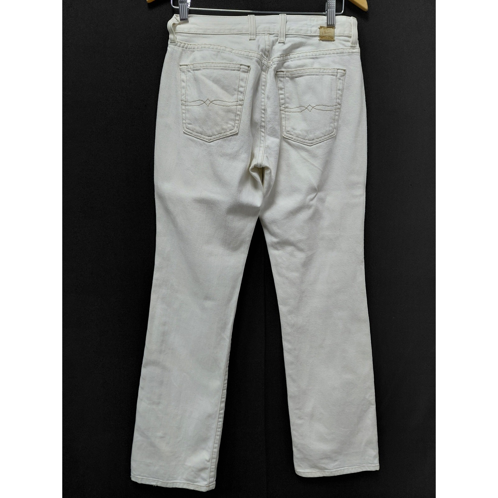 Lucky Brand Classic Rider Jeans Made in USA White Mid (10-12 in) Regular Size 4