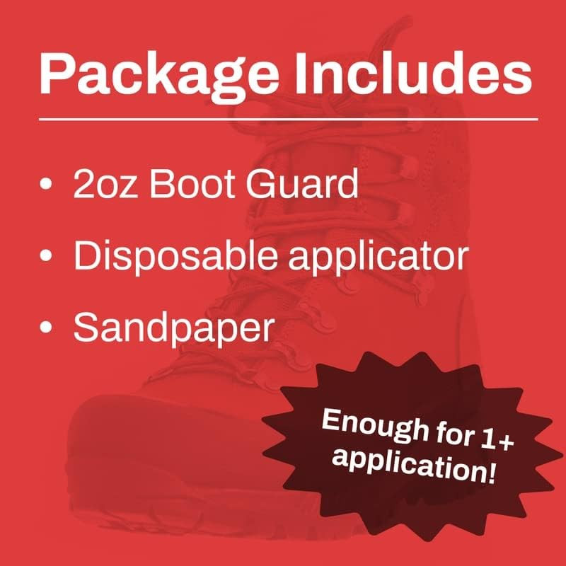 Boot Guard Brush on Toe Protection – Brush on Liquid for Tough, Long-Lasting Saf