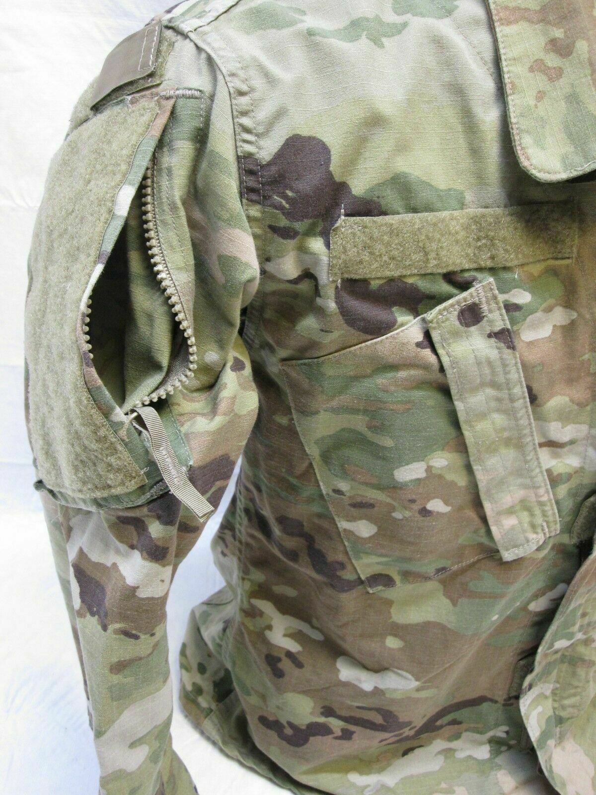 USED ARMY OCP SCORPION W2 MULTICAM TOP UNIFORM COAT NORMAL MATERIAL ACU JACKET1