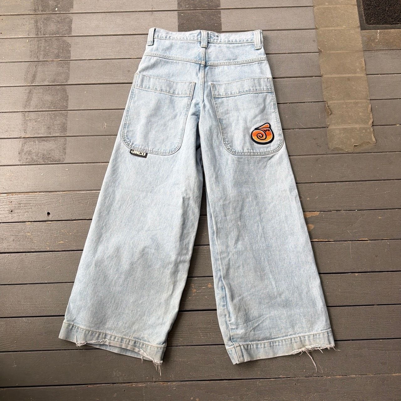 JNCO Twin Cannon Wide Leg Jeans 28×30