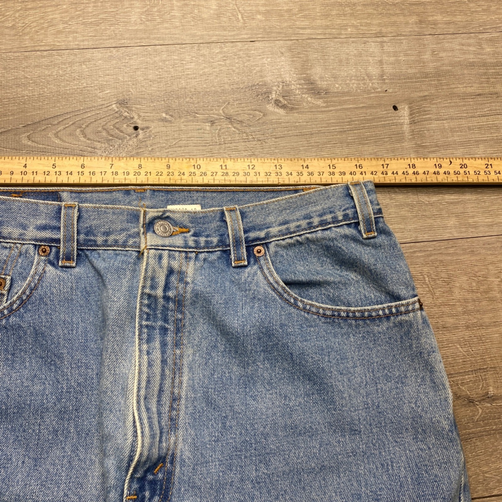 Levi’s 512 Jeans Mens 36×30 Blue Vintage Made USA 2000 Straight Leg Denim