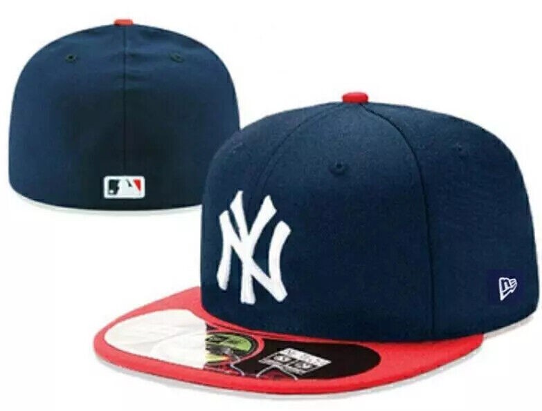 York Yankees Basic New 59fifty Fitted Hat NY Baseball Era Men’s Cap MLB Stitche