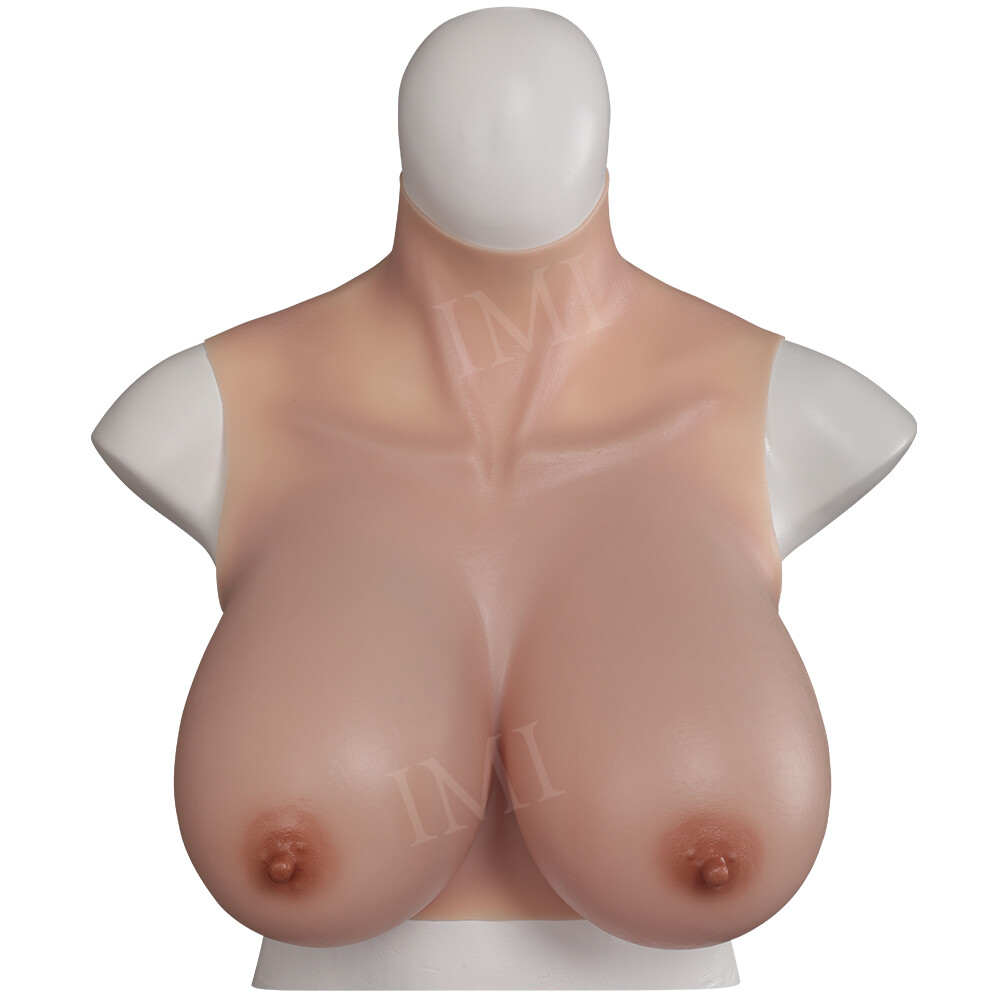 Silicone Breast Forms Boobs B-H Cup Breast plates for Crossdresser Drag Queen