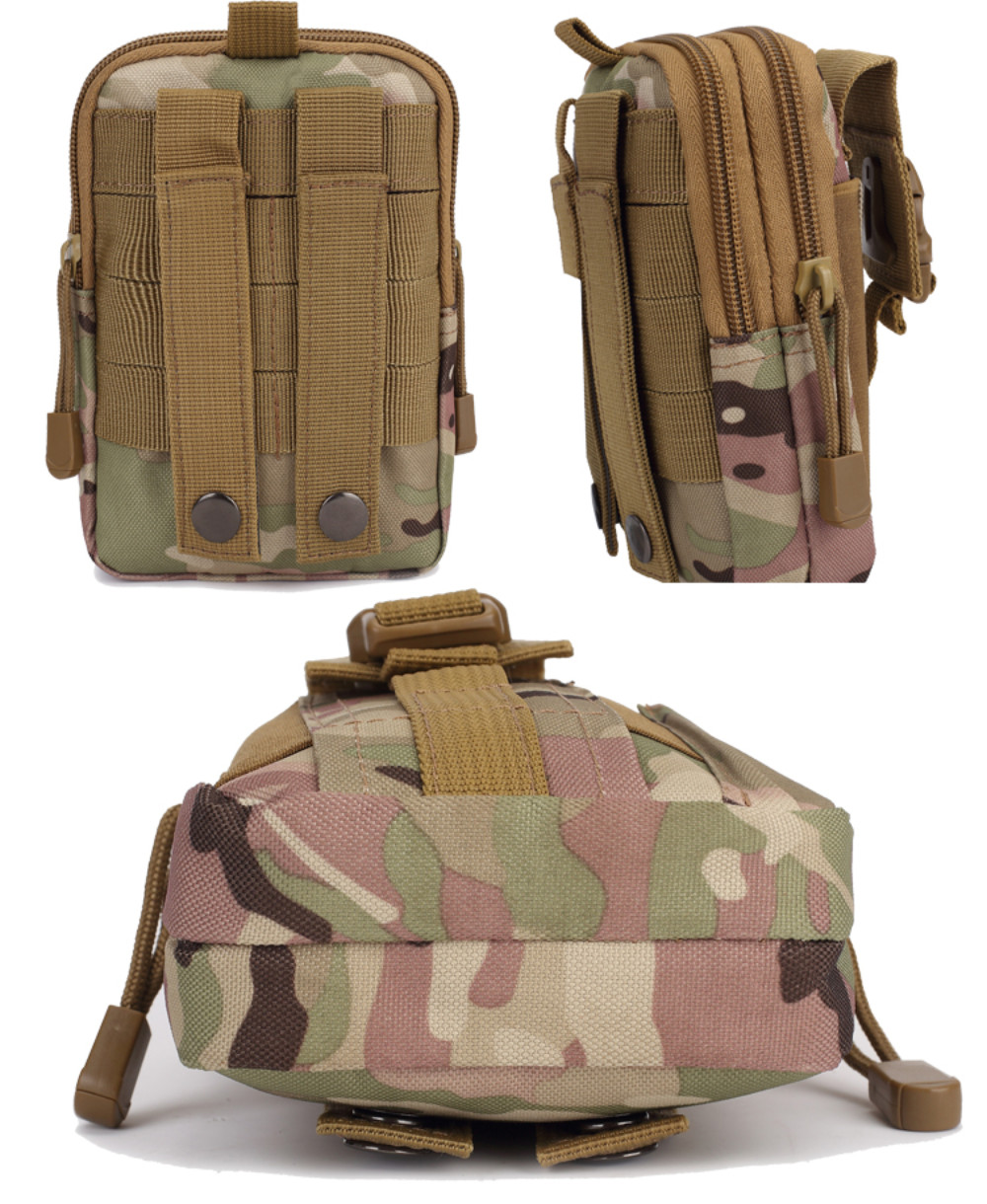 Tactical Fanny Pack Molle Military Phone Pouch Pocket Waist Belt Bag for Mens