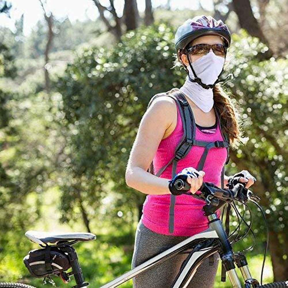 Summer Face Mask Cover Neck Gaiter Bandana Beanie Balaclava Skull Hat Tube Scarf