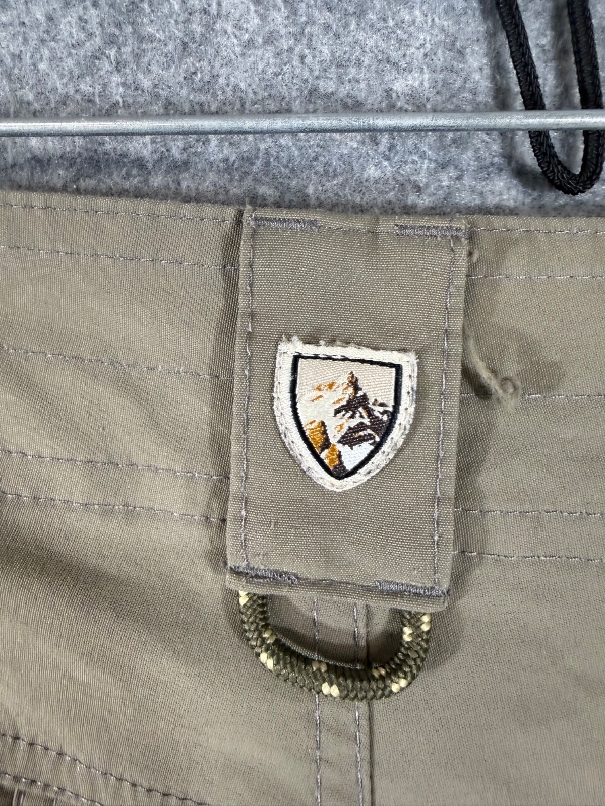 Kuhl Hiking Camping Shorts Mens 36 Khaki Beige Stretch Outdoor Utility Pockets