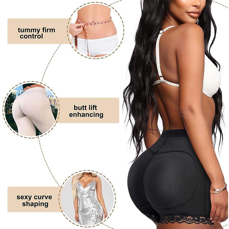 Booty Shaper Padded Underwear Panty Women’s FAKE ASS Butt Lifter & Hip Enhancer
