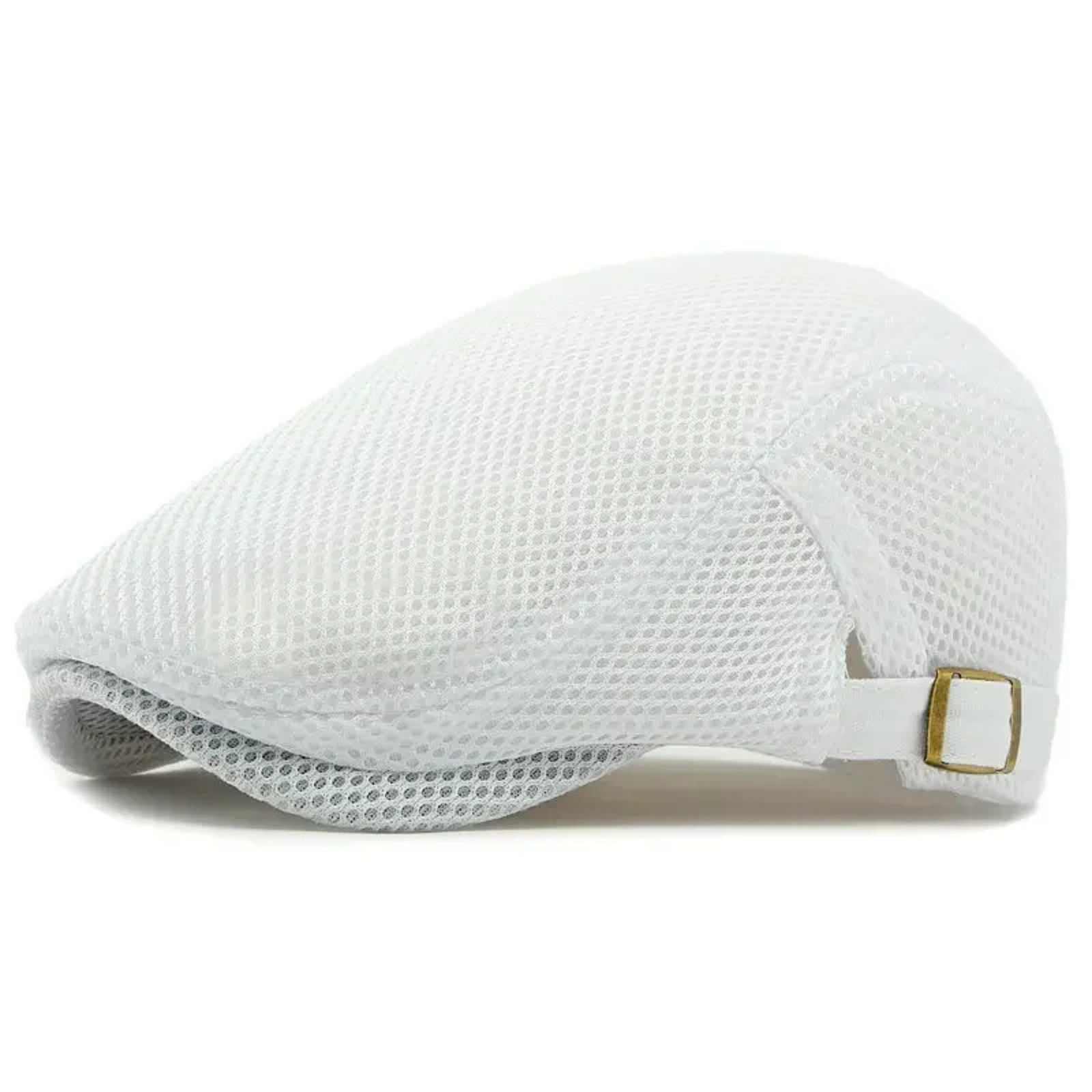 Duck Mesh Summer Gatsby Cap Mens Ivy Hat Golf Driving Sun Flat Cabbie Newsboy