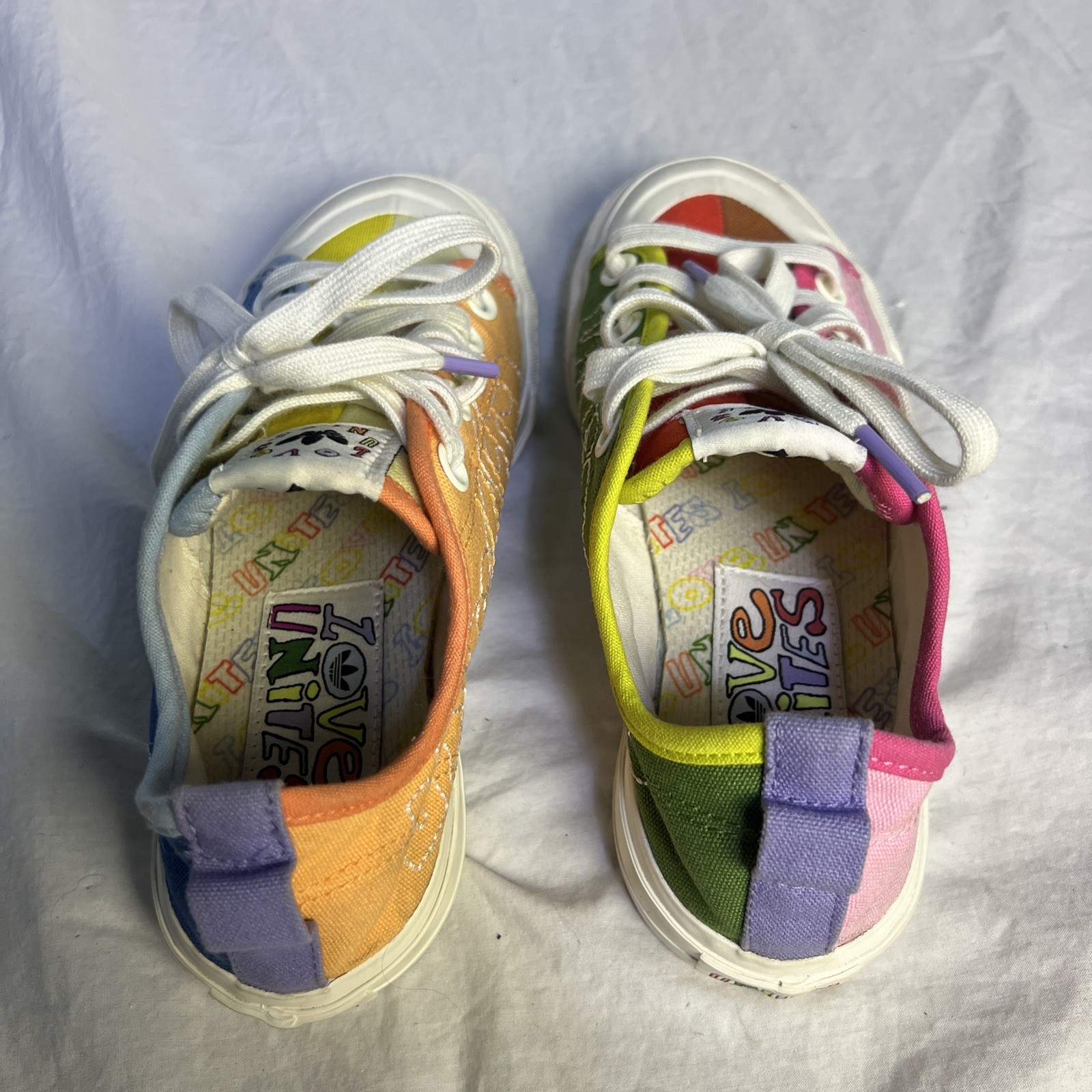 Adidas Originals Nizza Pride Love Unites Men 4 Women 6 Casual GW2419 Lk Nw